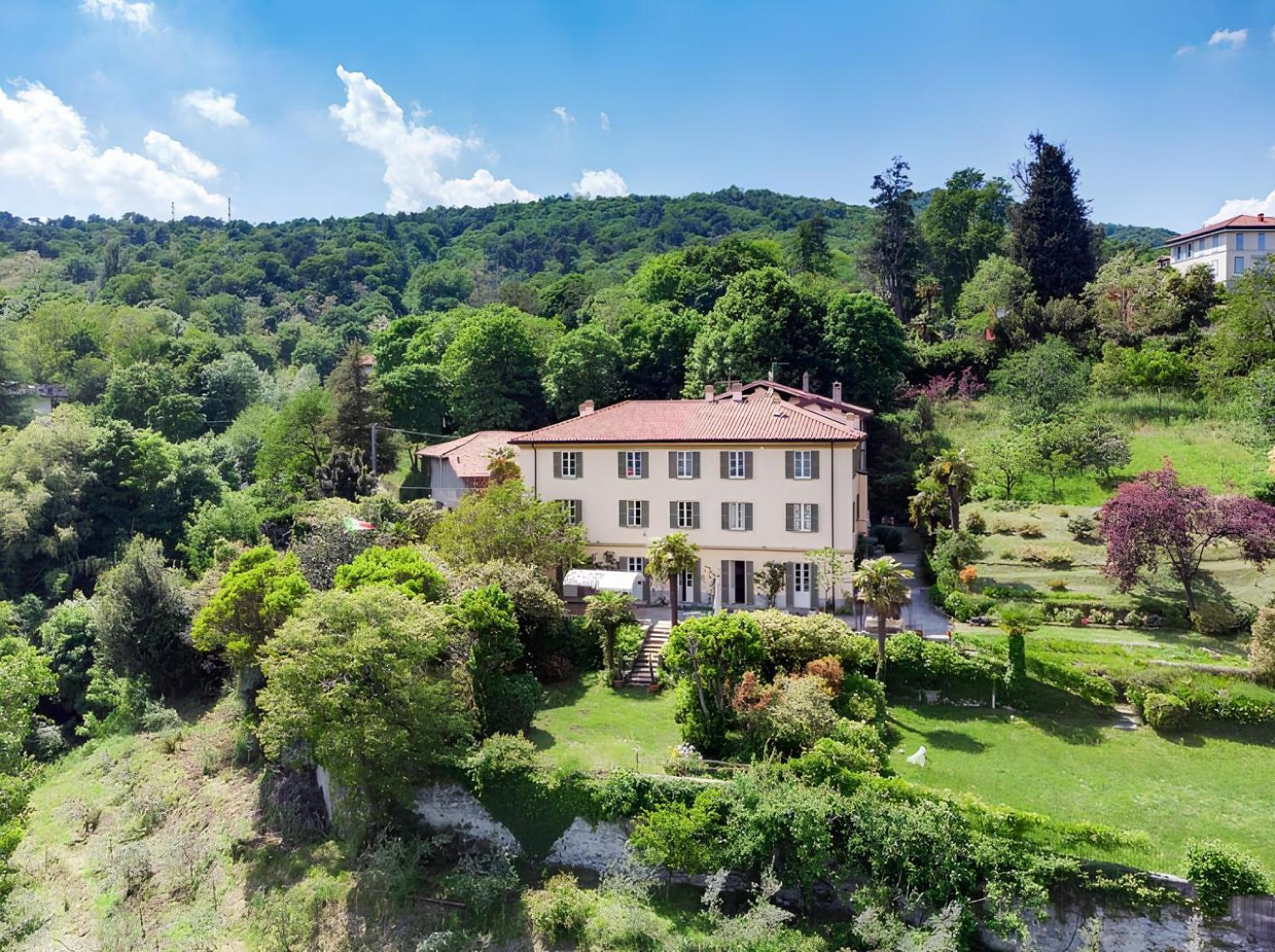 Villa Corti Lakeview Como Exteriér fotografie